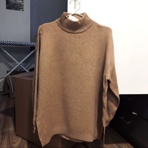 NWT STRADIVARIUS Camel High-neck Sweater